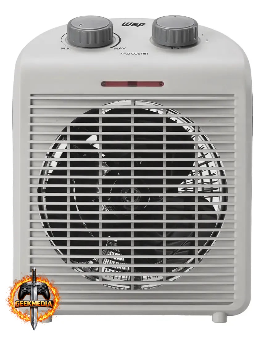 Aquecedor Elétrico Portátil 3 em 1 Wap Air Heat