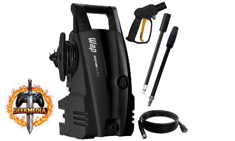 Lavadora de Alta Pressão Wap Atacama Black 1400W 1500Psi
