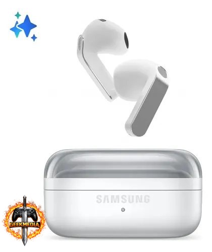 Fone de Ouvido Samsung Galaxy Buds4 Branco