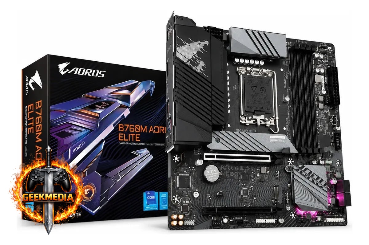 Placa Mãe Gigabyte B760M Aorus Elite DDR5