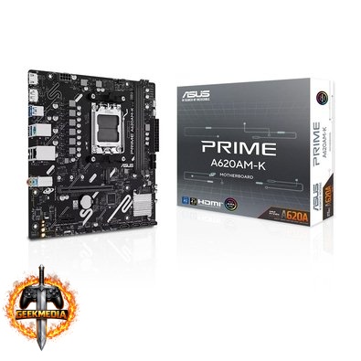 Placa Mãe ASUS PRIME A620AM-K AM5 mATX DDR5