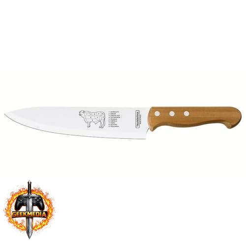 Faca para Carne Tramontina Churrasco 8" Aço Inox
