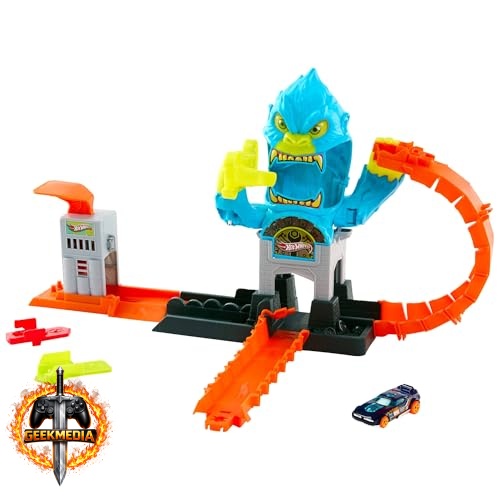 Kit Pista Hot Wheels City Oficina Gorila Mattel