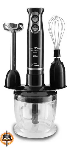 Mixer Britânia Bmx400p 3 em 1 500W 110V Preto