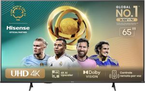 Hisense Smart TV UHD 4K DLED 65 Polegadas 65A6K