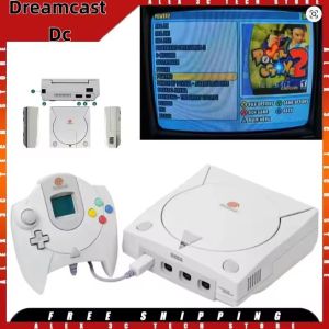 Console Retro Dreamcast com GDEMU carregado de jogos. Nostalgia