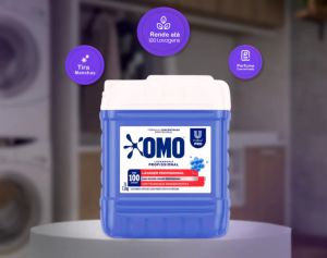 Lava Roupas Lavanderia Pro Líquido 7L Omo