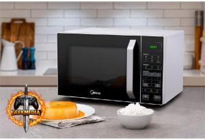 Midea Micro-ondas 27L LED 127V Branco e Preto
