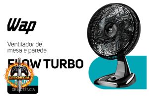 Ventilador de Parede e Mesa Wap Flow Turbo