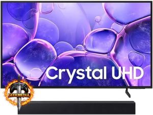 Samsung Smart TV 50" Crystal UHD 4K U8100F 2025  Soundbar HW-B400F/ZD