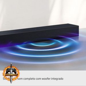 Samsung HW-B400F Soundbar 2.0 Canais com Subwoofer Integrado