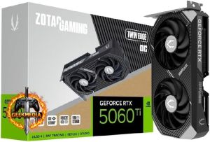 Placa de Vídeo Zotac GeForce RTX 5060 Ti 16GB Twin Edge OC