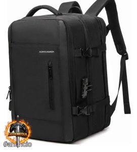 Mochila Executiva Impermeável com Bloqueio de Senha