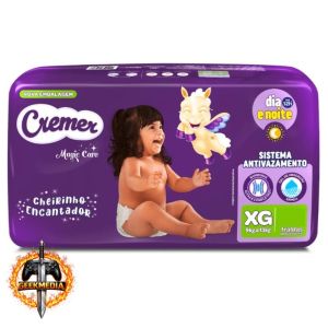 Kit Fraldas Cremer XG 50 Unidades