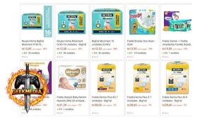 Fraldas Shopee com até 98% OFF