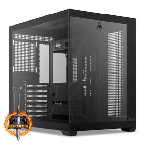 Gabinete Gamer Mancer Aquário CV500L Preto