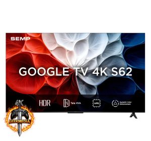 Smart TV Semp 43" LED 4K UHD Google TV