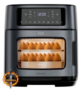 Fritadeira Elétrica Air Fryer Oven Wap WAOD2 12 Litros 4 em 1