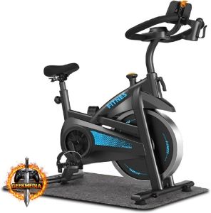 Wizo Bicicleta Spinning Roda Inércia 13kg com Sensor Cardíaco Monitor Digital
