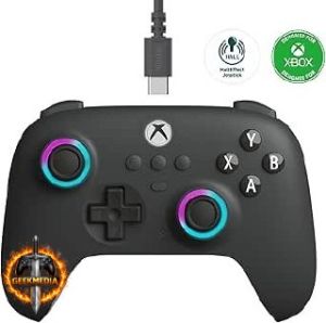 8Bitdo Ultimate C Controle Xbox com Fio Hall Effect RGB Dark Gray