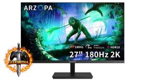 Monitor Gamer ARZOPA M1RC 27" 2K QHD 180Hz IPS