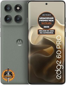 Motorola Edge 60 PRO 5G - 512GB 24GB RAM - Câmera 50MP Sony - Cinza