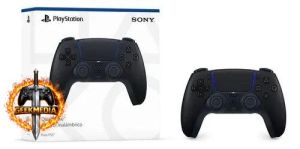 Controle Joystick Sem Fio Sony PlayStation 5 DualSense Midnight Black