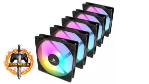 Kit 5 Ventoinhas Acegeek Rw12 120mm Rainbow 5x1