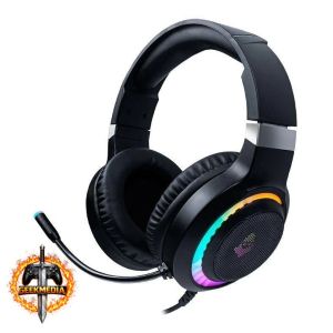 Headset Gamer Mancer Twilight RGB 50mm Preto