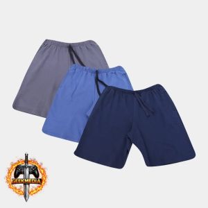 Kit Bermuda Básicos 3 Peças Masculina - Olimpikus