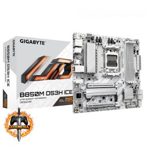 Placa Mãe Gigabyte B850M DS3H ICE Chipset B850 AMD AM5 M-ATX DDR5