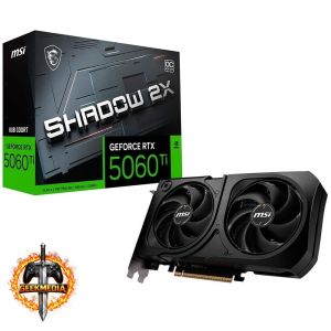 Placa De Vídeo MSI GeForce RTX 5060 Ti Shadow 2X OC Plus
