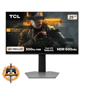 Monitor Gamer TCL 25 QD Mini LED Full HD 300Hz
