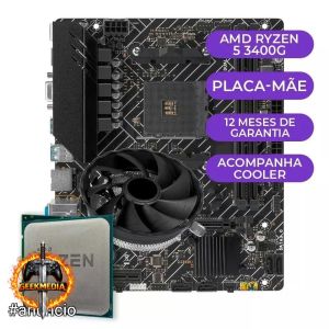 Kit Upgrade Gamer AMD Ryzen 5 3400G  B450M