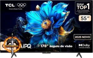 Smart TV TCL 55P7K QLED 4K Google TV 55"