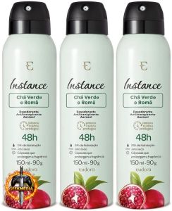 Eudora Combo Instance Chá Verde e Romã