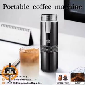 Cafeteira Elétrica Portátil para Cápsulas