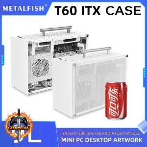 METALFISH T60 Mini ITX Caixa PC