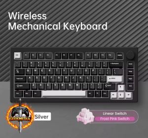 Teclado Mecânico Akko 5075 V3 com Knob