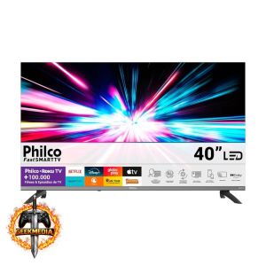 Smart TV 40'' Philco Roku TV HDR10 Dolby Áudio P40CRA