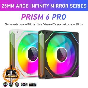 Kit 5 Fans Prism 6 PRO ARGB