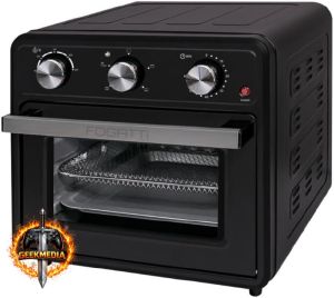 Forno Elétrico Fogatti Air Fryer 22L Preto 127V