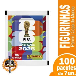 100 Envelopes Figurinhas Copa do Mundo 2026