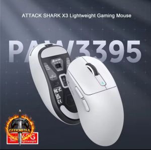 Mouse Attack Shark X3 PAW3395 Tri-Mode