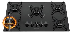 Cooktop Itatiaia Essencial 5 Bocas Preto