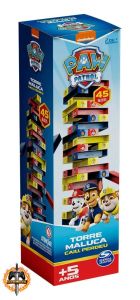 Jogo De Empilhar Torre Maluca Patrulha Canina Grow