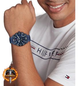 Relógio masculino Tommy Hilfiger TH-regatta 1792232 azul