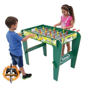 Mesa de Pebolim Infantil Jogo Futebol de Mesa Super Copa Madeira Xalingo 67354
