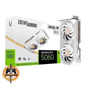 Placa de Vídeo Zotac RTX 5060 8GB Twin Edge Oc White