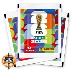Kit 36 Envelopes De Figurinhas Panini Da Copa Do Mundo Fifa 2026